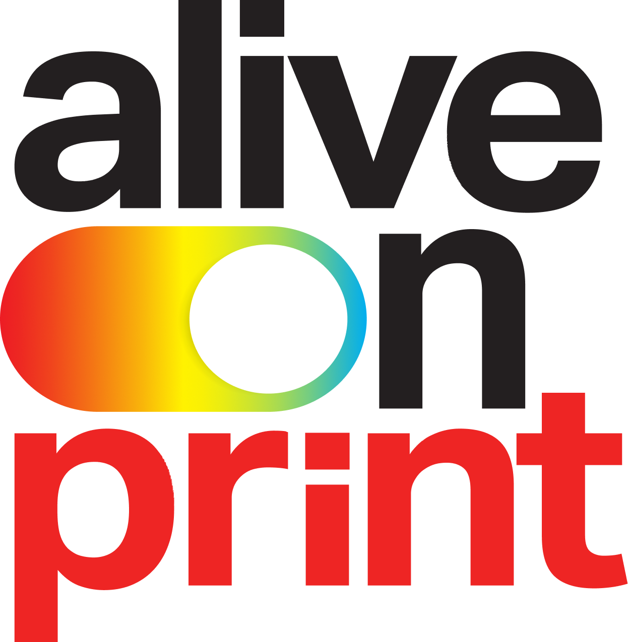 aliveonprint logo